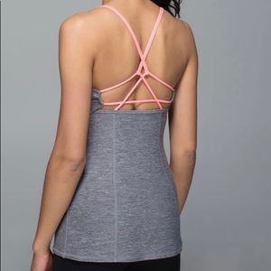 Lululemon tank, dancing warrior